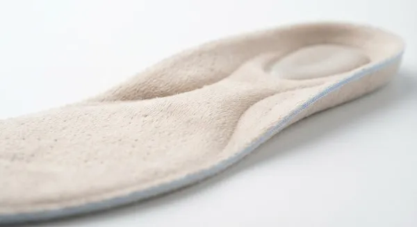 Plantillas ortopédicas diseñadas para pacientes con pie diabético.